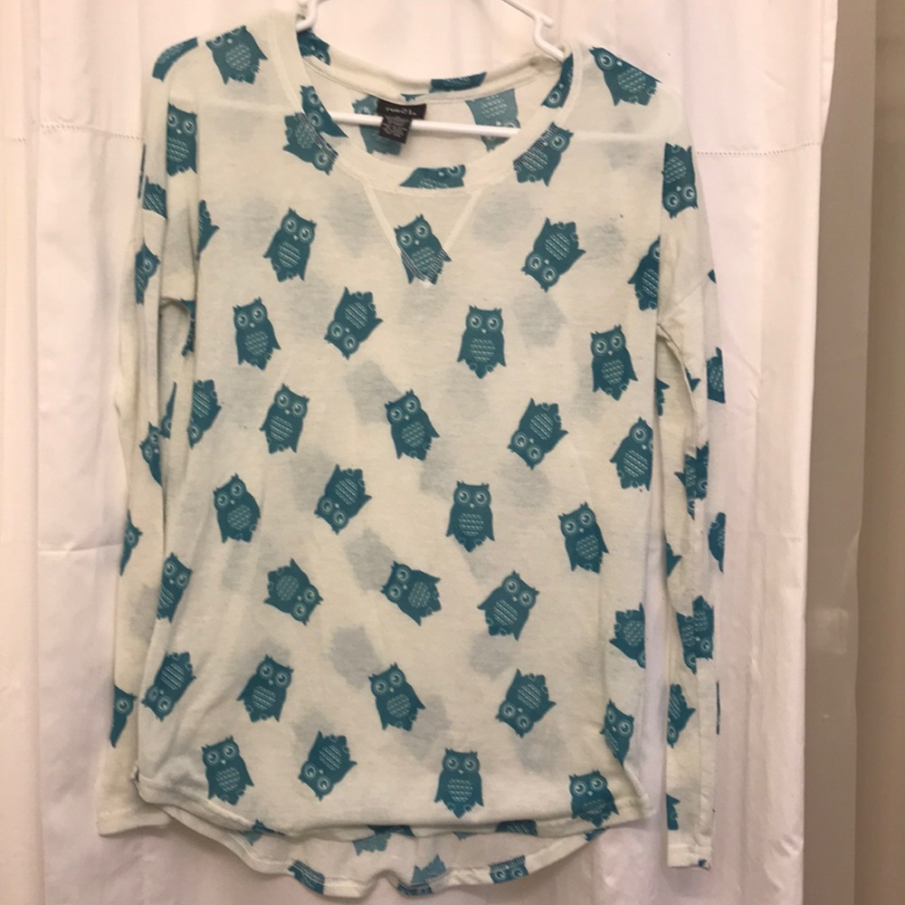Owl long sleeve shirt